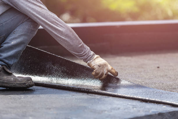 Professional Exterior Waterproofing technician working in Stockbridge, WI